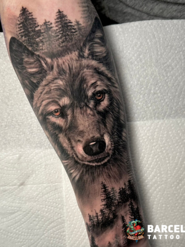 Tatuaje de Lobo